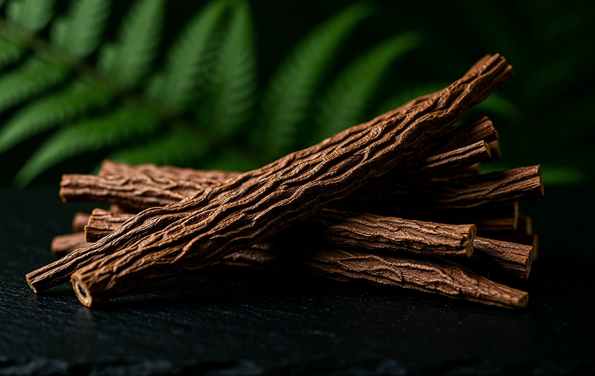 Macro botanical root texture